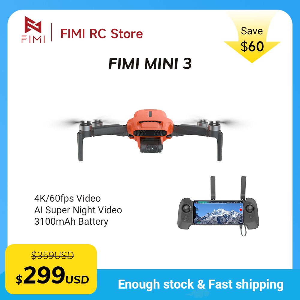 Drone Gps Mount - FIMI MINI 3 Camere Drone 4K