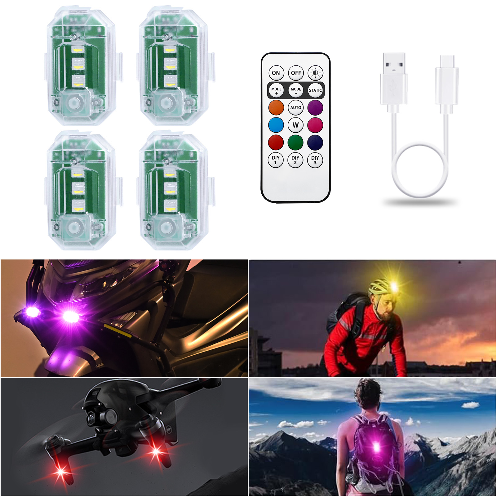 LECART Wireless Led Lights for - Drone Led Light review and price